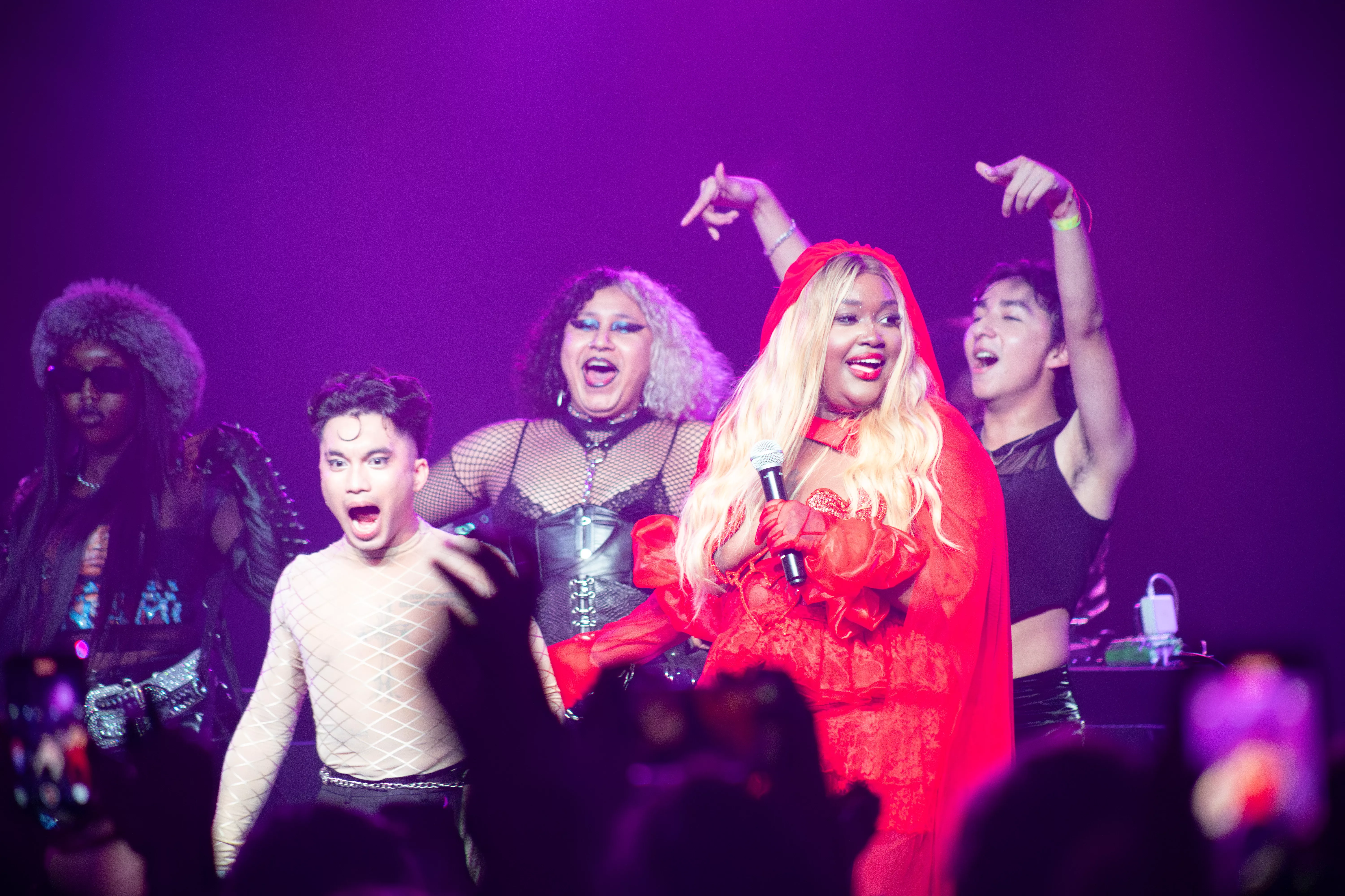 Audience at a cupcakKe concert